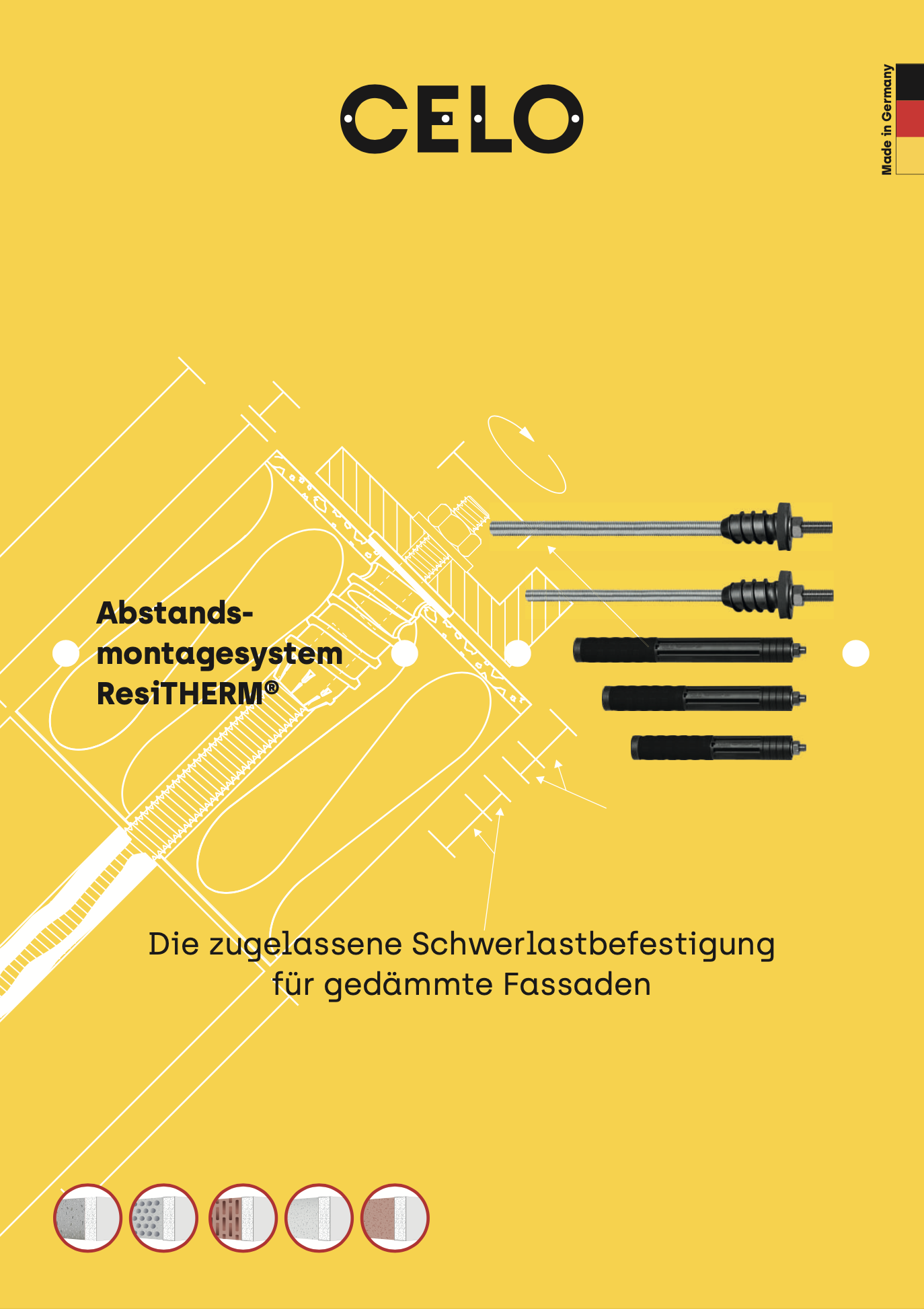 Abstandsmontagesystem ResiTHERM