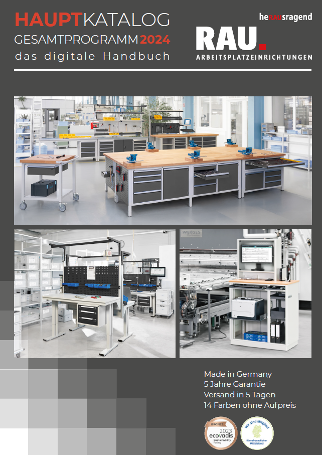 Gesamtkatalog Rau Arbeitsplatzeinrichtungen