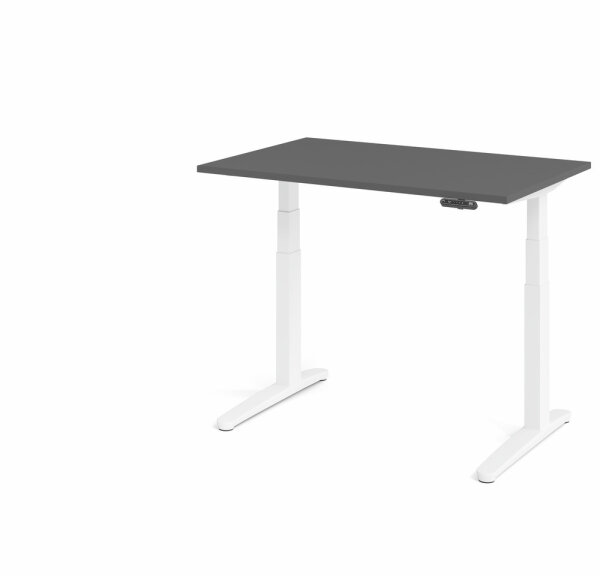 Schreibtisch XBHM 12 Graphit/Weiß