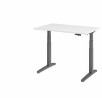 Schreibtisch XBHM 12 Weiß/graphit
