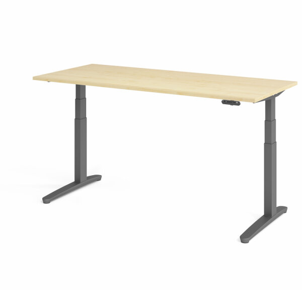 Schreibtisch XBHM 19 Ahorn/Graphit