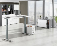 Schreibtisch XBHM 2E Buche/Graphit