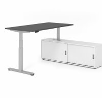 Schreibtischkombi XDSM16 mit Sideboard 1751S