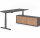 Schreibtischkombi XDSM19 mit Sideboard 1751S