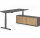 Schreibtischkombi XDSM19 mit Sideboard 1751S