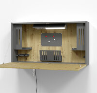 Wandschreibtisch Wandschreibtisch WO 120cm