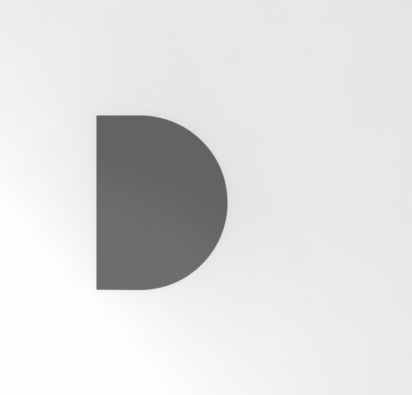 Ansatzplatte XSA60 Graphit/Silber