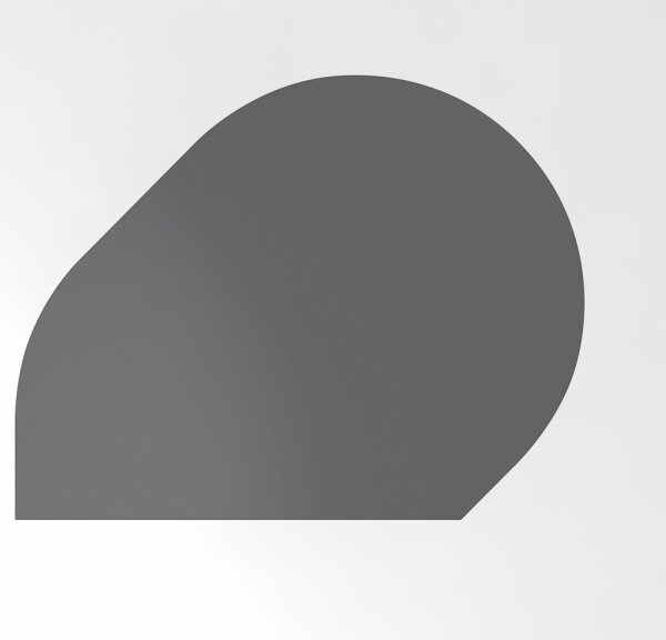 Ansatzplatte XSA81 Graphit/Silber