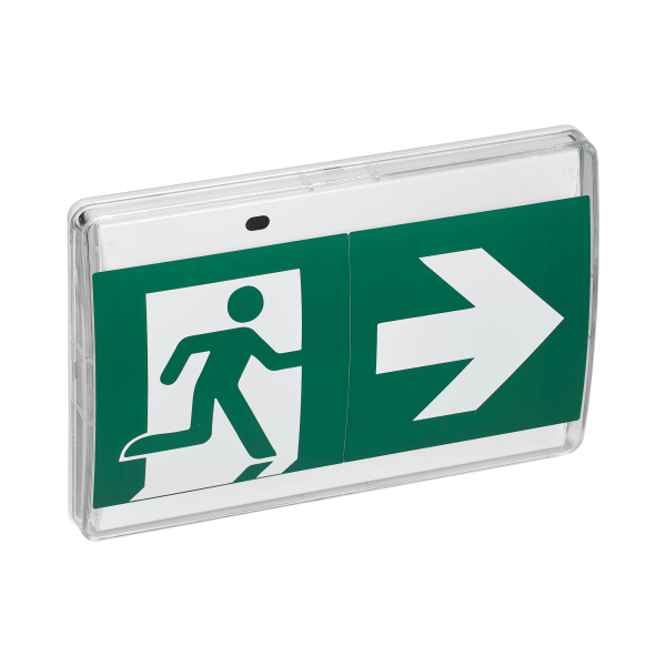 Portal Notlicht, 1W - 3W, (H/B/T) 280/185/55, IP54