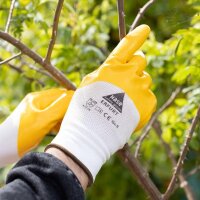 Hase ERFURT, Nitril-Arbeitshandschuh aus Polyester /...