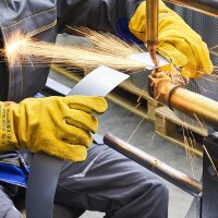 Hase MÜHLHEIM II SUPER Schweißerhandschuh aus Narben-/Spaltleder, TYP A