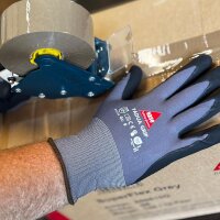 Hase PADUA GRIP Montagehandschuh aus 15G Nylon, Nitrilschaum, Noppen