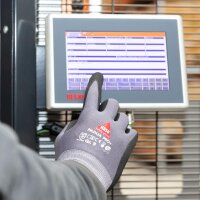 Hase PADUA PRO+ Montagehandschuh aus 15G Nylon, Nitrilschaum,Touch, OEKO-TEX