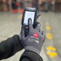 Hase PADUA PRO+ Montagehandschuh aus 15G Nylon, Nitrilschaum,Touch, OEKO-TEX