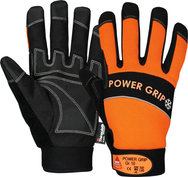 Hase POWER GRIP WINTER, Winter- / Montagehandschuh, Neopren / synth. Leder, Größe 9-11, Kat. II, EN 388