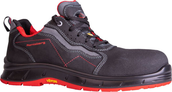 DAVOS, S3 ESD-Sicherheitshalbschuh aus Nubukleder, Gr. 38 - 48