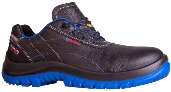 Hase TROPEA BLUE S3 ESD-Sicherheitshalbschuhe aus Rindleder