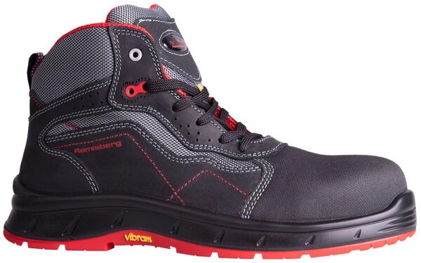 Hase DEVON S3 ESD-Sicherheitshochschuh aus Nubukleder, Kevlar-Nähte