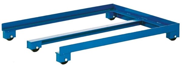 Kongamek Paletten-Fahrgestell niedrig, 150/1000kg Tragfähigkeit, 2 Größen
