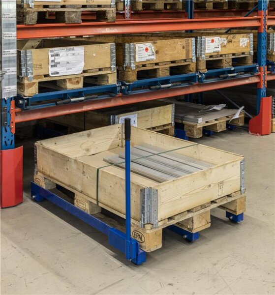 KM223-H-1 Griff f. KM223, (LxBxH) 210x49x770mm, blau pulverlackiert