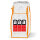 Big Bag Asbest TECTOR®, 4 Hebeschlaufen, 90x90x110cm