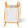 Big Bag oben offen TECTOR®, 4 Hebeschlaufen, 2 Bodenschlaufen, 90x90x90cm, Tragkraft 1000kg, Karton Verpackung