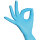 STRONGHAND® Nitrilhandschuh *HIGH PERFORMANCE KOWLOON*, Blau, Puderfrei, Kat. 3, EN 374, EN 21420, EN 388, Lebensmittelgeeignet, Gr. 7(S) - 10(XL), Dispenserbox à 100 Stück