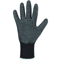 STRONGHAND® Montagehandschuh *FINEGRIP*, Polyamid (Nylon) / Schrumpflatex, schwarz,  Gr. 6 - 12