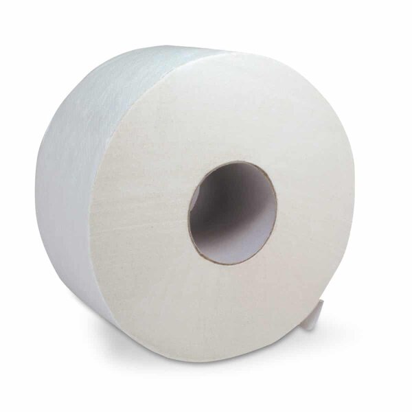 Gigant-Toilettenpapier, Tissue, weiß, 2-lagig, ca. 140 m, Rollendurchmesser 19,5cm