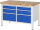 Rau Werkbank höhenverstellbar 8475A2, B1250/1500 x T700 x H840-1040mm, 6x Schublade-TA