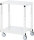 Rau Tischwagen Serie E höhenverstellbar, B700/1000 x T700 x H650-1000mm, Melamin-Platte 22mm