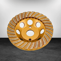 GUT-Dia.-Schleiftopf TURBO EXCELSIOR (Naturstein) - Ø 125mm x 22,23 - K100 / 120