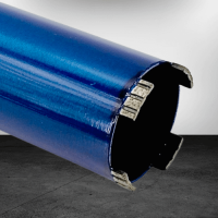 GUT-Dia.-Nass- Trockenbohrkrone PREMIUM TURBO 1¼ (Beton - Universal) - Ø 82mm x NL: 400mm