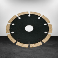 GUT-Dia.- Trennscheibe Asphalt / Estrich PREMIUM (Asphalt - abrasive Baustoffe) Schwarz - Ø 125mm x 22,23mm