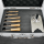 GUT-Dia.-Fliesenbohrkronen Set EXCELSIOR - ¼ -Bit / 6-Kant NL: 32mm Set 7 tlg. im Alu-Koffer
