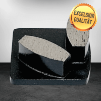 GUT-Dia.-Schleifschuh Schwamborn EXCELSIOR (Asphalt -...