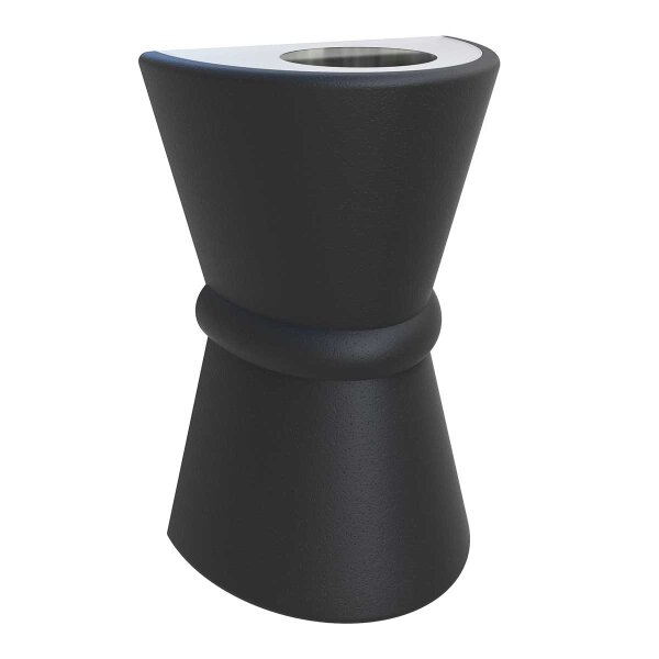 Elstead Lighting Wandleuchte Dungarvan 2x 60W E27 Polymer schwarz, IP44