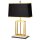 Elstead Lighting Tischleuchte Atlas, Messing gebürstet, 1x 60W E27