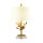 Elstead Lighting Tischleuchte Audubon Park, Gold getrübt, 1x 100W E27