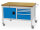 Bedrunka+Hirth, Mobile Werkbank Tiefe 736 mm, R 18-24, 4 x Schublade, 1 x Flügeltüre, 04.12.05VA