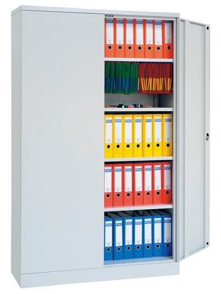 Bedrunka+Hirth, Flügeltürschrank Breite 1200mm, inkl. 4 Fachböden
