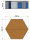 Bedrunka+Hirth, 6-Eck-Werkbank, Breite 2500mm, 6 x Schubladenschrank, 03.66.2.111VA