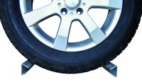 Schulte Lagertechnik Grundregal, Garagenregal-Set MULTIplus150, 2000 x 1000 x 400 mm, verzinkt, 2 Fachböden, 2 Reifenebenen