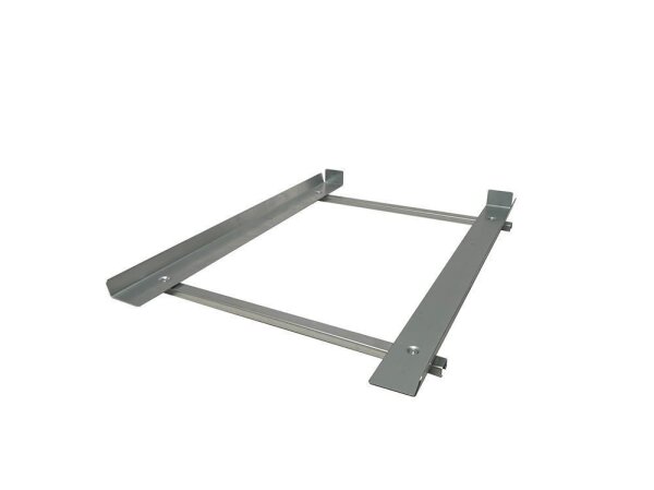 Schulte Lagertechnik Containerauflagen-Set für Palettenregale, Holmtiefe 50 mm, verzinkt