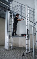 MUNK Günzburger Steigtechnik Bausatz-Arbeitsdiele zu Sprossen-Mehrzweckleiter 3-teilig