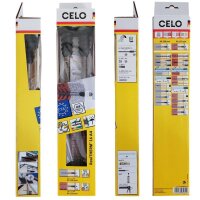 CELO ResiTHERM® 16, 2er Set, Gewindestange M16x350 galvanisch verzinkt, Anschlussgewinde M12x70 nichtrostender Stahl A4, ETA Zulassung