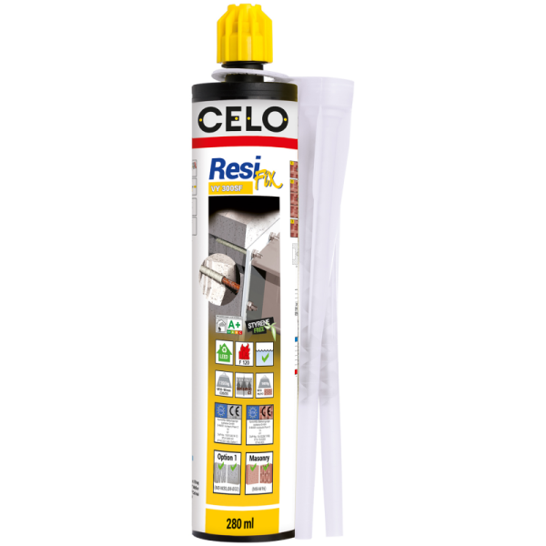 CELO Injektionsmörtel ResiFIX VYSF, Vinylester, ETA Zulassung