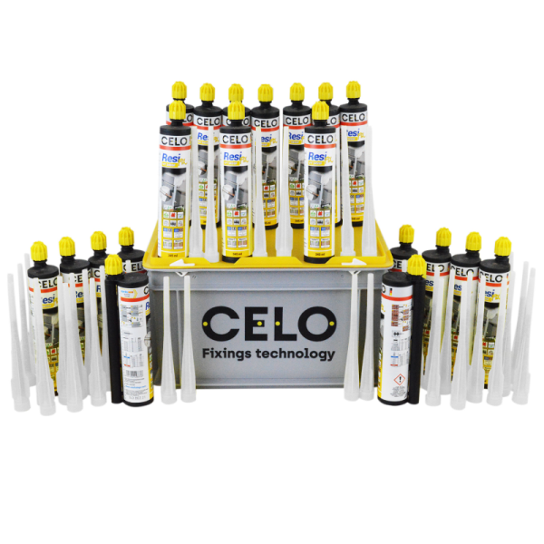 CELO Injektionsmörtel ResiFIX VYSF, Vinylester, Allzweckbox, Option 1, ETA Zulassung