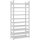 Regalwerk BERT-Sichtlagerkastenregal Grundfeld HxBxT 2000x875x400 mm verzi. 10 Fachebenen, B3-80026-K