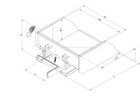Eichinger® Schaufel 2063 mit Staplergabel-Durchschub